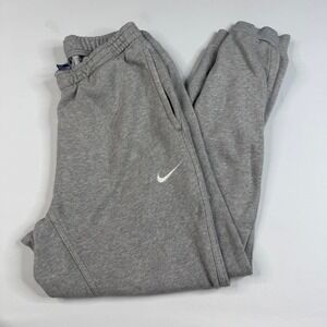 Vtg Nike Joggers Mens Size Medium Blue Tag Grey Sweatpants Swoosh Activewear 80s